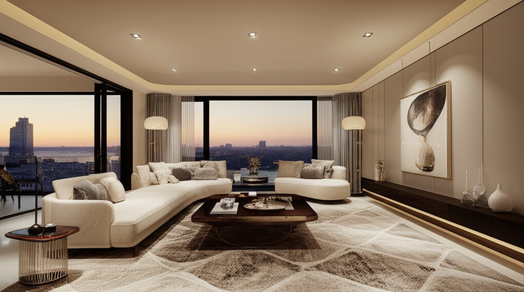Luxury interior design showcase